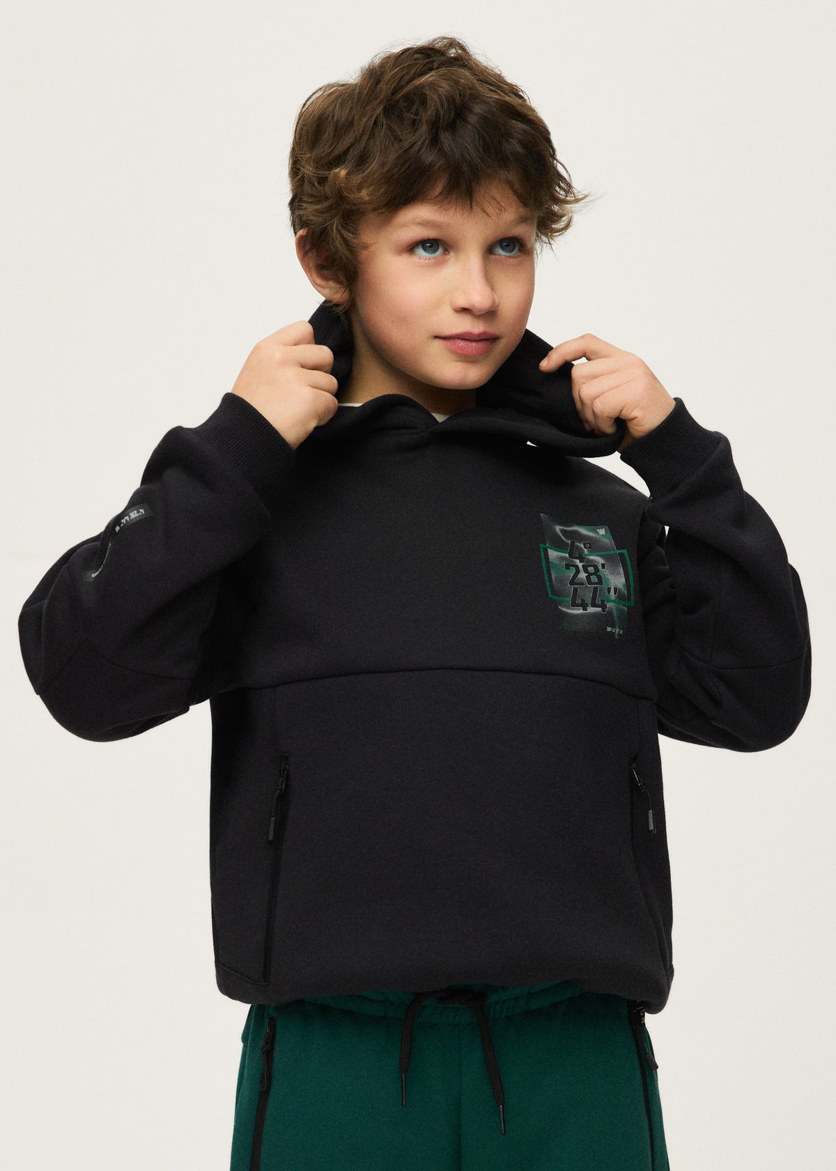 Sudadera negra