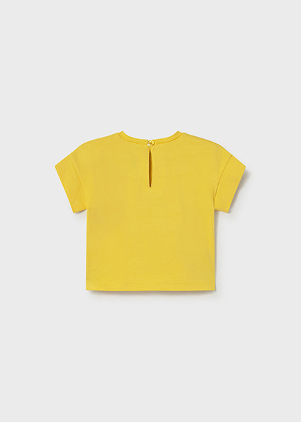 Camiseta amarilla niña
