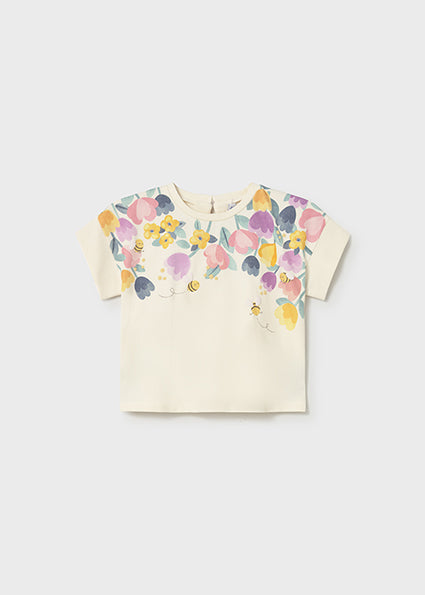 Camiseta de manga corta niña