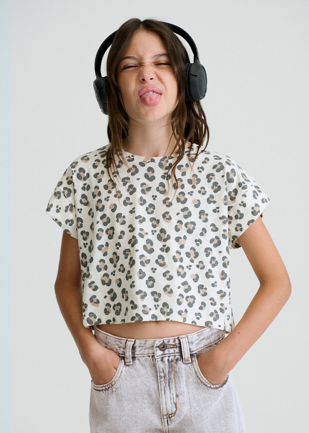 Camiseta animal print