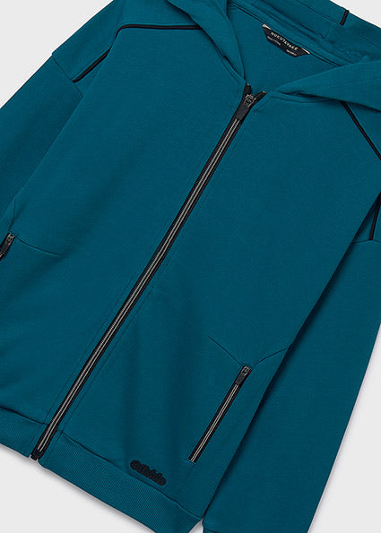 Sudadera turquesa