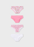 Braguitas niña rosas