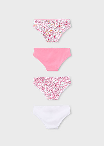 Braguitas niña rosas