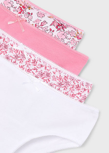 Braguitas niña rosas