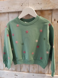 Sudadera niña verde