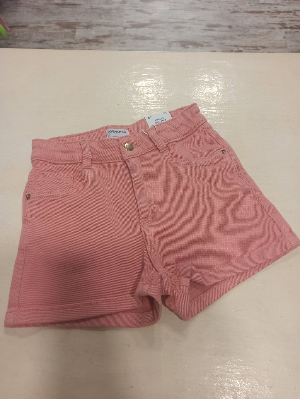 Short niña rosa