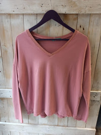 Sudadera rosa