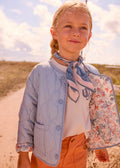 Chaqueta reversible niña