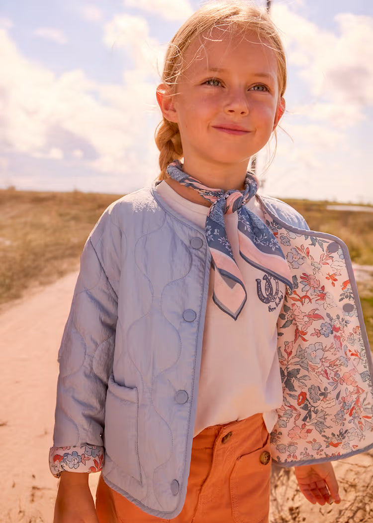 Chaqueta reversible niña