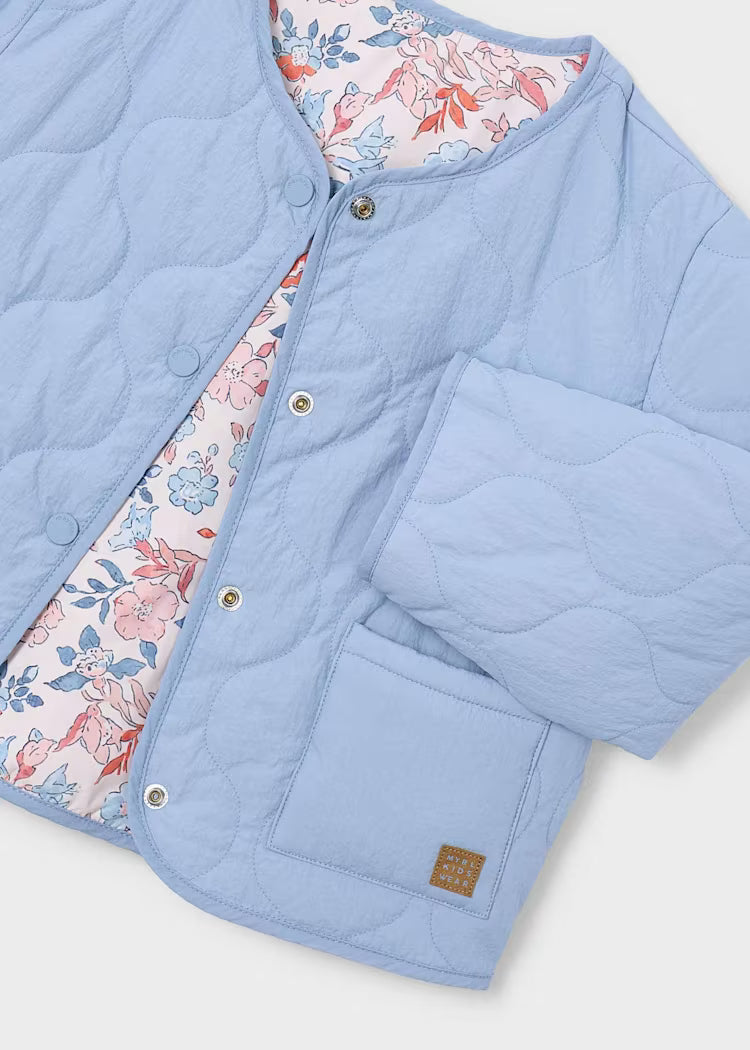 Chaqueta reversible niña