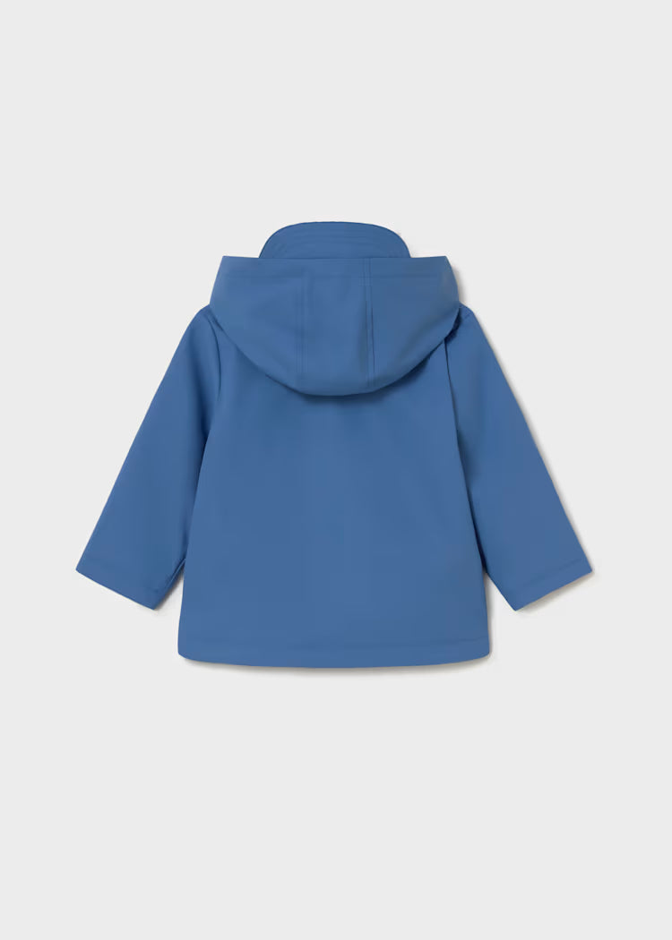 Impermeable azul