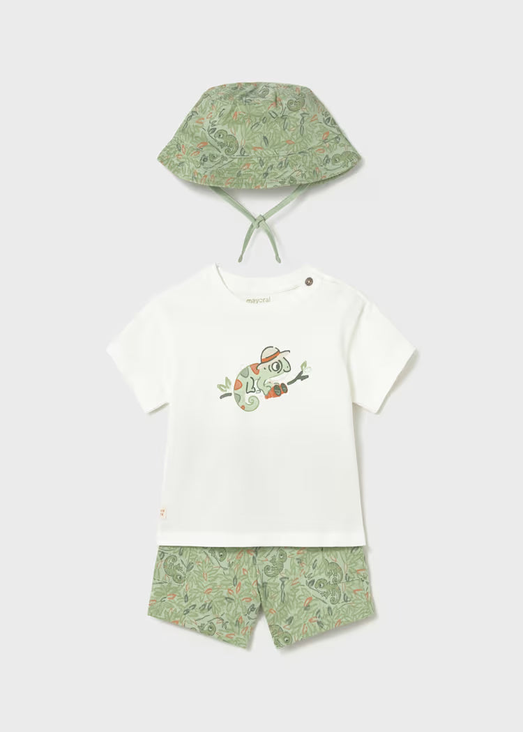 Conjunto niño con gorro