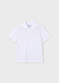 Polo blanco unisex