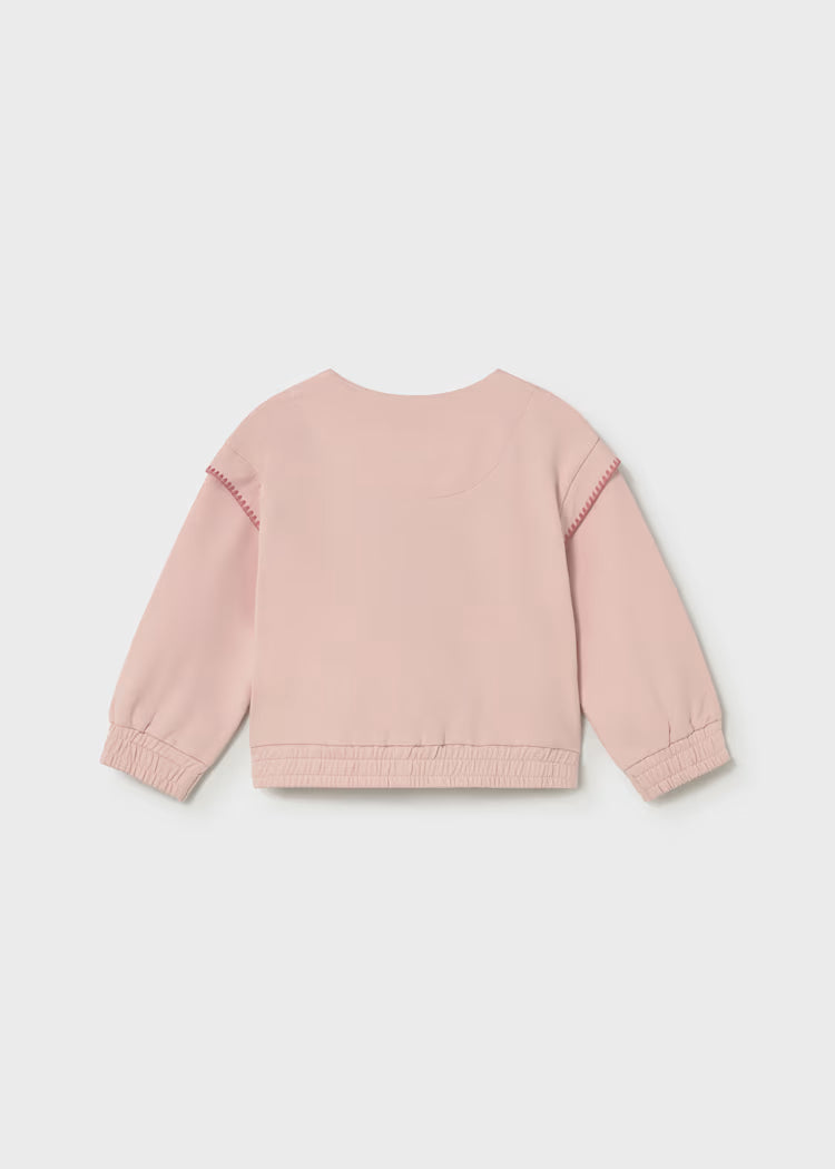 Sudadera rosa