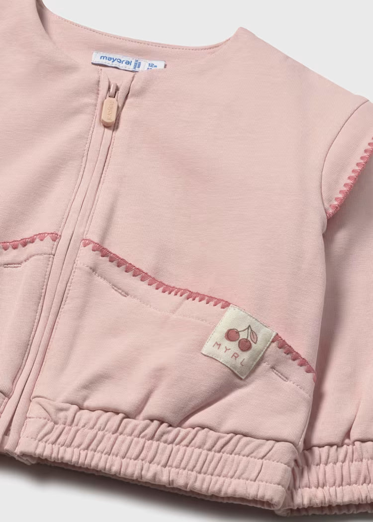 Sudadera rosa