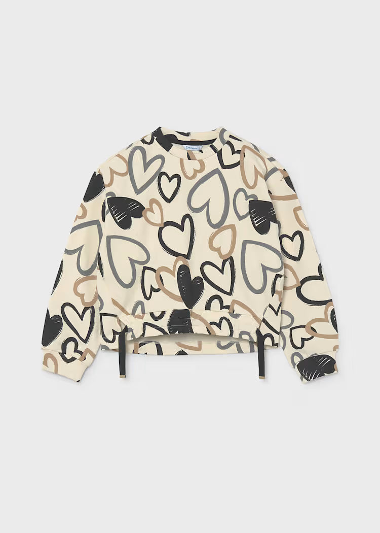 Sudadera corazones