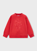Sudadera roja niño