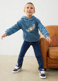 Sudadera azul niño