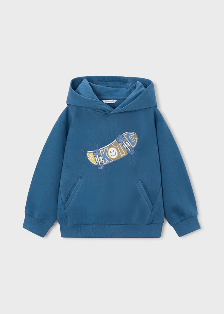 Sudadera azul niño